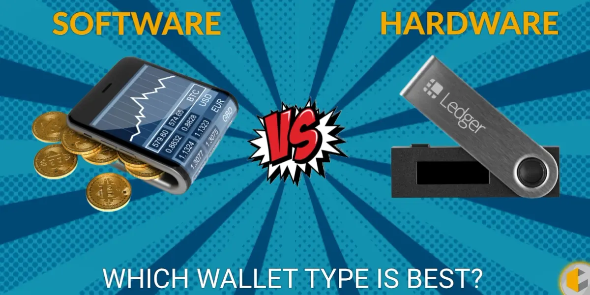 Differences between hardware and software wallets