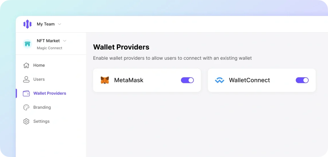 MetaMask wallet Magic