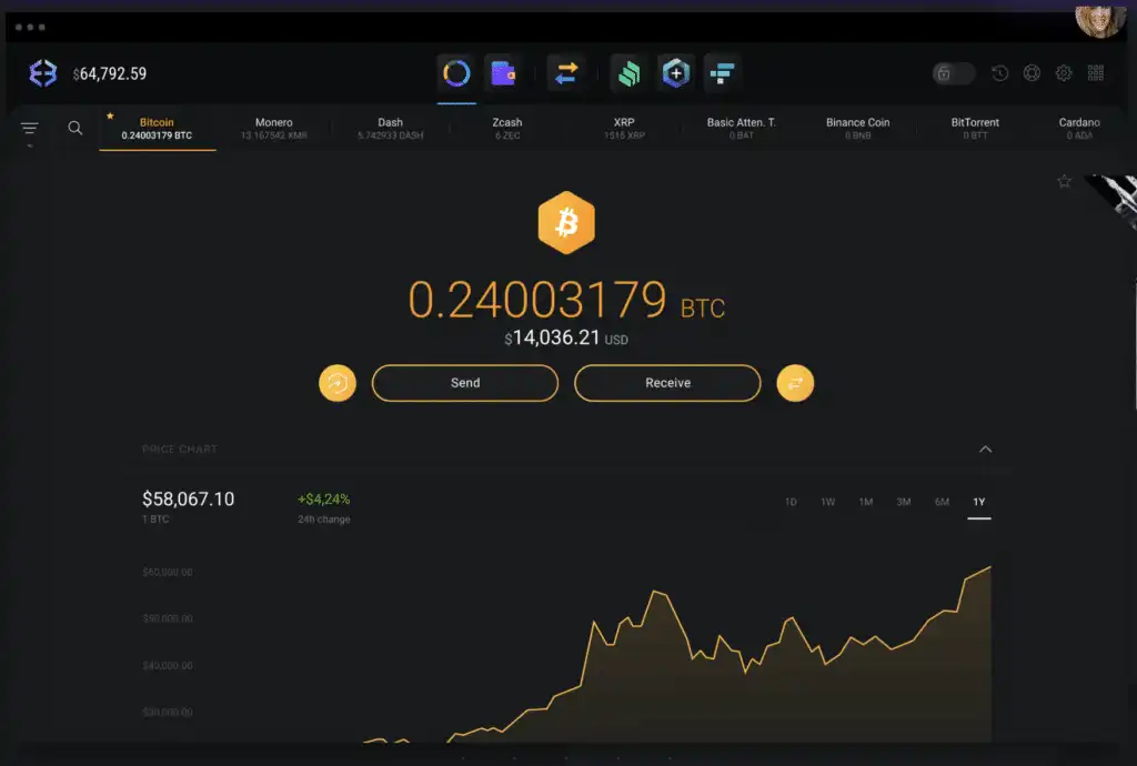 Exodus Desktop Wallet