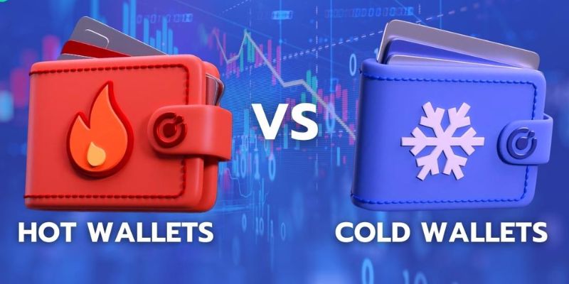 difference between hot wallets and cold wallets for beginners